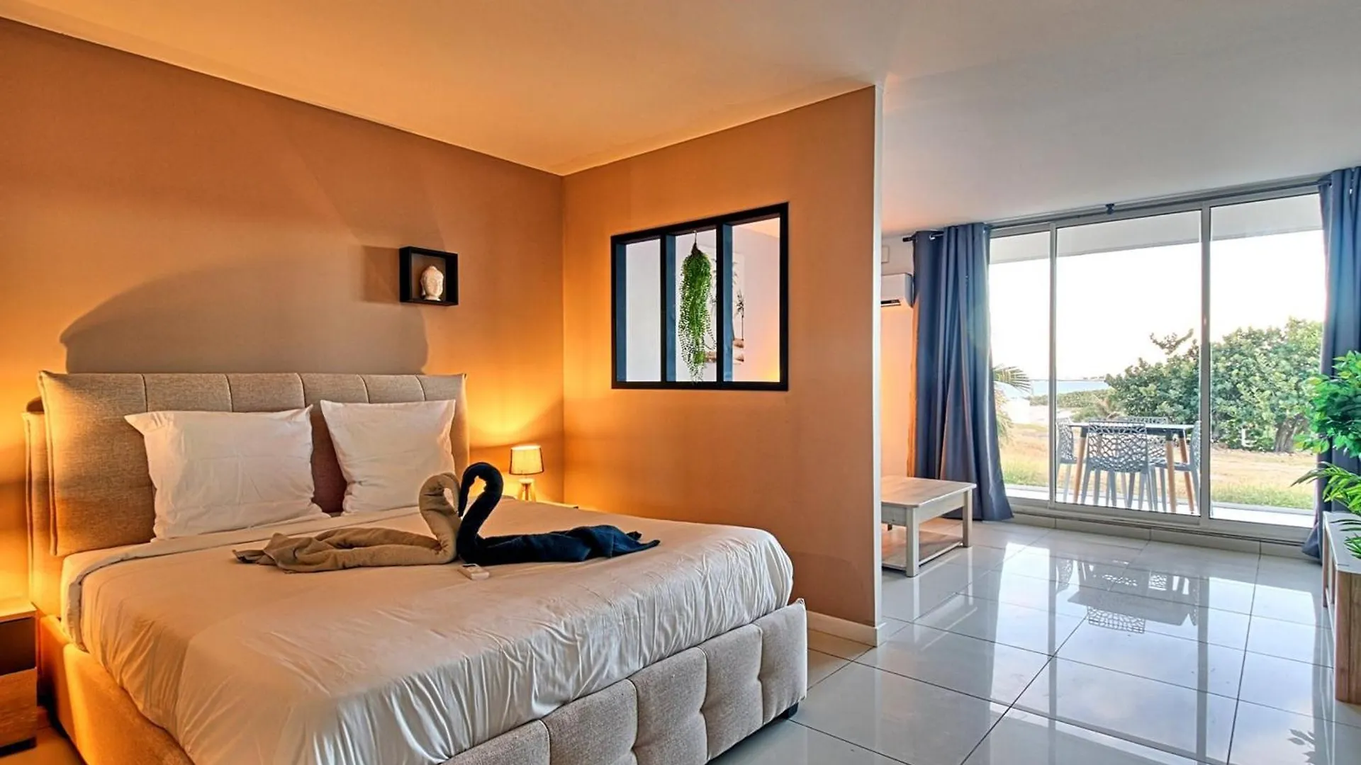 Studio De Luxe Avec Piscine, Clim, Wi-Fi - Proche Plage - Fr-1-734-54 Marigot